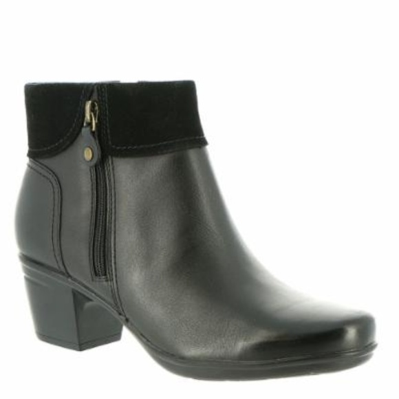 emslie twist leather ankle boot